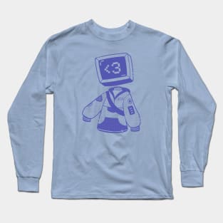 Computer Head / Robot Long Sleeve T-Shirt